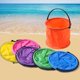 thumbnail image 3 of Cubo de juego de arena de playa para niños, herramienta de jardinería plegable, herramienta de juego de arena al aire libre, juguete de verano, 3 of 4