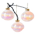 thumbnail image 2 of 6-Count 80mm LED Glass Ball Christmas Lights by Kurt Adler – UL-Listed, 2 of 5