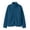 Blue, variant on Women's Stand Collar Raglan Sleeve Fleece Jacket Full Zip Sherpa Coat with Side Zipper Pockets Warm Slim Fit Winter Outerwear,Size:S-XXL