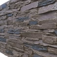 thumbnail image 6 of NewStone Canyon Ridge Faux Stone Panel, 45 3/4"W x 24 1/2"H x 1 1/4"D, Canyon Brown Color, 6 of 9