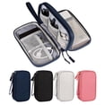 thumbnail image 2 of Bolsa De Almacenamiento Portátil De Doble Capa Para Bancos De Energía/Organizadora De Cables De Cargador USB De Primera Calidad/De Viaje Multifunción, 2 of 4