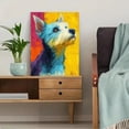 thumbnail image 5 of Colorful Yorkshire Terrier Pop Art Canvas Print, Yorkie Portrait Ready To Hang Pet Lover Wall Decor, 5 of 8