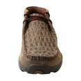 thumbnail image 2 of Men's Twisted X MDMAL02 Alloy Toe Driving Moc Cayman Print/Brown Leather 10.5 W, 2 of 7