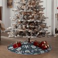 thumbnail image 4 of Rateoe Sea Shells 1 Pattern Christmas Tree Skirt with Ties , Christmas Tree Decorations, Farmhouse Christmas Decor Xmas Holiday Decorations-30", 4 of 6