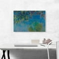 thumbnail image 2 of ARTCANVAS Wisteria Canvas Art Print by Claude Monet - Size: 26" x 18" (0.75" Deep), 2 of 9