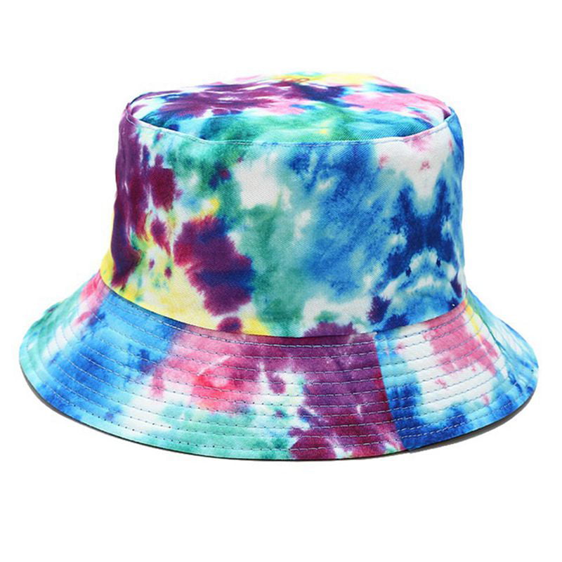 Unisex Women Summer Paisley Bucket Hat Cotton Beach Hat Print Travel Sun Hats Fisherman Cap for Teen 
