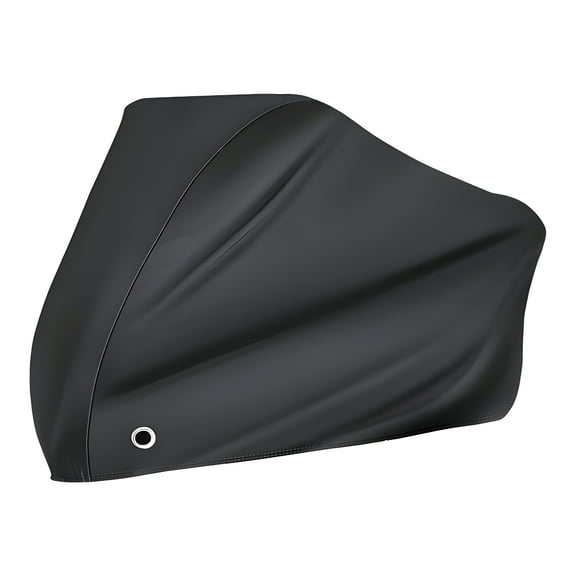 MISSMILE Bike Cover,Four Season Universal Bike Covers Outdoor Storage Waterproof 1 Bikes,Waterproof Fabric Bike Storage black