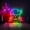 Color Flow Effect (76 modes), variant on Death Led Light Box, Dimmable Neon-Like Light Signs USB Power for Wall Decor Bedroom Decoration, Static Light (WxH) 16"x15"