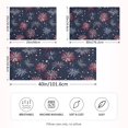 thumbnail image 2 of Yayeee Pillowcase King Size Set of 2 Satin Wrinkle Resistant Envelope Pillow Case, Red and Blue Fireworks Pattern, 2 of 8