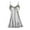 Silver, variant on Samickarr Satin Silk Nightgown For Women SLeeveless V Neck Lace Nightdress With Chest Pads Ice Silk Hollow-out Solid Color Loose Lingerie Suspenders Pajama