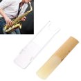 thumbnail image 1 of 10Pcs  Saxophone Reeds,Bb Key  Sax Reeds Saxophone Accessories With Plastic Box For  Saxophone, 1 of 8