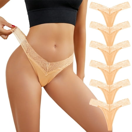 Womens Sexy Panties Lace Thongs for Women Sheer Panty XXL Womens Comfy Shorts