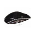 thumbnail image 2 of Forum Novelties Women's Day of The Dead-DLX Sombrero, black, Standard, 2 of 2