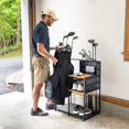 thumbnail image 5 of Teal Triangle Freestanding Golf Club Organizer Single, 5 of 6