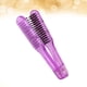 thumbnail image 3 of EeaseMX Peine para el cuidado del cabello de mujer, peine alisador, resistente a altas temperaturas, herramientas de peinado, cepillo de cerdas de jabalí de doble cara, pinza para peine (morado), 3 of 7