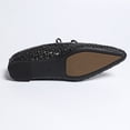 thumbnail image 5 of HomeDM Womens Woven Mesh Mary Jane Flats Closed Pointed Toe Slip-On Ballet Flat Dress Shoes for Office Casual Size 9, 5 of 9