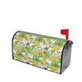 thumbnail image 2 of Bingfone Gnome And Pineapple Magnetic Mailbox Cover Standard Size For Garden Yard Outdoor Decorations-25.5x21 In, 2 of 7