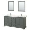 thumbnail image 4 of Wyndham Collection WCS202072DGBWCUNSM24 Deborah 72" Free Standing Double Basin Vanity Set, 4 of 6