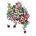 thumbnail image 2 of GUOOL 50pcs Colorful Flat Head Pin Glass Pearl Spacer Loose Bead, 2 of 5
