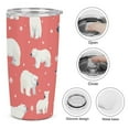 thumbnail image 6 of 20oz Insulated Stainless Steel Tumbler,Cute Polar Bear Double Wall Vacuum Travel Coffee Mug, 6 of 8