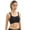Black, variant on Boundless Racerback Non-Wire Sports Bra (7341),34D,Charcoal Marl
