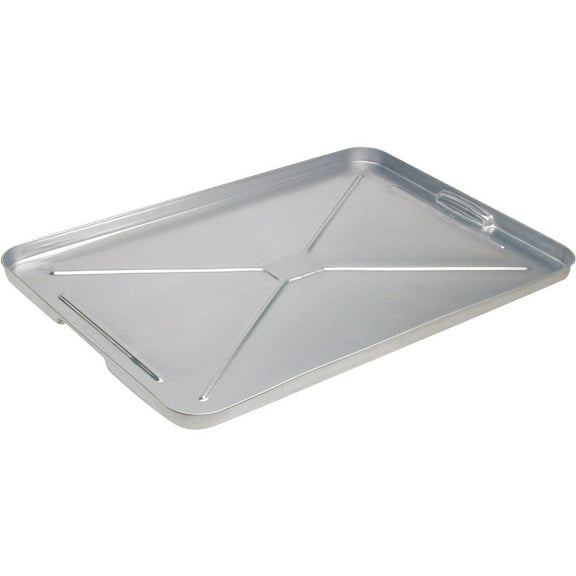 1 pc Plews Lubrimatic 16" X 25" Galvanized Metal Auto Drip Pan