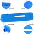 thumbnail image 7 of EASTROCK 37 Keys Melodica professional Instrument Piano Keyboard with Hard Case & Dual Blowpipes for Beginners,Blue, 7 of 7