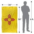 thumbnail image 4 of New Mexico Flag Silky Touch Super Soft Throw Blanket 36" x 58", 4 of 6