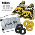 thumbnail image 5 of YouTheFan NCAA Iowa Hawkeyes RingBag, 5 of 5