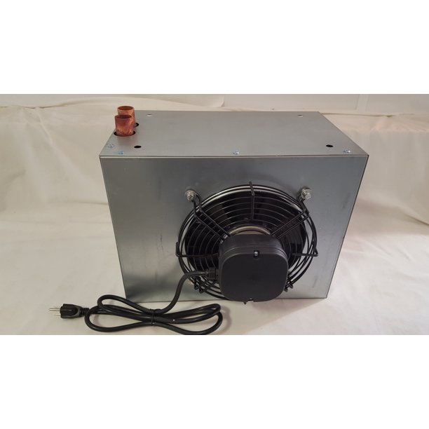 Radiateur Soufflant Hydronique 50k - Avec Cordon, Rhéostat Et Thermostat - NEUF