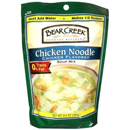 (2 Pack) Bear Creek Country Kitchens(R0 Chicken Noodle Soup Mix 9.3 (Best Vegan Chicken Noodle Soup)