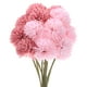 thumbnail image 1 of Uxcell Flores de Bola de Crisantemo Artificial, Ramos de Seda de Hortensia Falsos para el Hogar/Boda Rosa Claro, Rosa Oscuro, 1 of 1