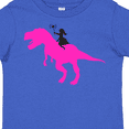 thumbnail image 4 of Inktastic Princess Riding Her T-rex Girls Toddler T-Shirt, 4 of 5