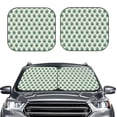 thumbnail image 2 of Yiaed Peacock Feathers1 Print Car Front Windshield Sun Shade,Foldable Anti-UV Car Sunshade for Front Window for Most Vehicles-Small, 2 of 5