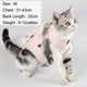 thumbnail image 2 of Traje de esterilización/castración para gatos con estampado de mascotas, traje postoperatorio de destete, traje de recuperación para madre y gato, 1 Uds., 2 of 5