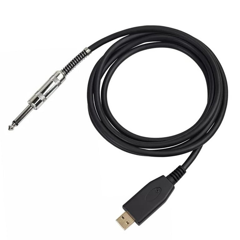 Jack to USB Audio Interface Cable, 5m by Gear4music