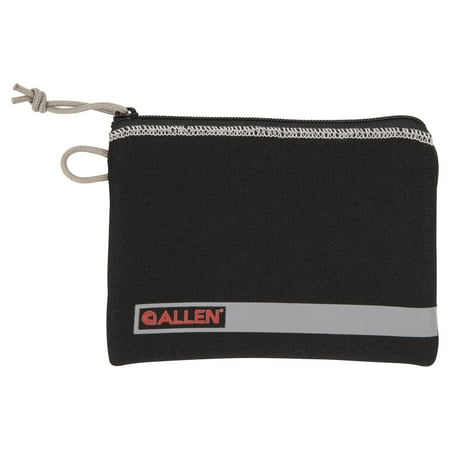Allen Company Lockable Handgun Soft Case Id Label Compact 5 to 7 Pistols Black Polyester 3626