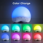 Geeni Rise & Shine - Smart Wi-Fi Kids Training Light | Sleep Timer, RGB Color Nightlight, 25 Natural Sounds, Voice Control | Establish Healthy Sleep Habits for Kids