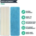 thumbnail image 4 of 6 Pack Microfiber Spray Mop Replacement Heads, Machine Washable Cleaning Pads Refills Compatible with Bona Floor Care System, 4 of 9