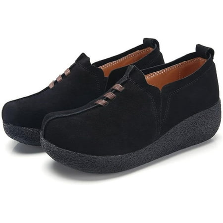 

Women s Slip on Loafer Shoes Comfort Light Weight Non Slip Work Shoes Walking Sneakers