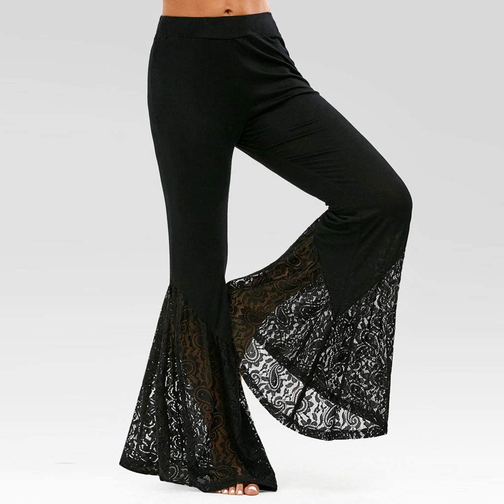 Palazzo Bell Bottom Yoga Pants Comfy 