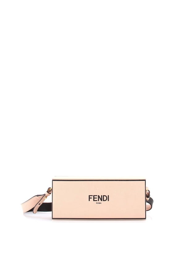 Pre-Owned Logo Horizontal Box Crossbody Bag Leather By Rebag