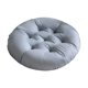 thumbnail image 4 of Cojín redondo para silla, decorativo, de 16 pulgadas, cómodo y moderno, para dormitorio, jardín, oficina, cocina y hogar. Gris, 4 of 8