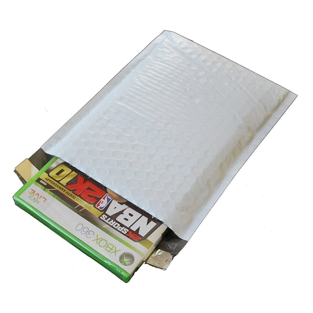 5 Pouces x 9 Pouces (00) Bubble Mailers en Poly (Carton de 250)