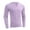 Light Blue, variant on Men's Casual Slim Fit V-Neck Pullover Solid Long Sleeve Shirts Athletic Running Tops White,S
