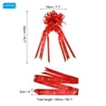 thumbnail image 2 of Unique Bargains 7' Wedding Pull Bows Present Wrapping Bows Large Gift Ribbon Bow Red 10 Pack, 2 of 7