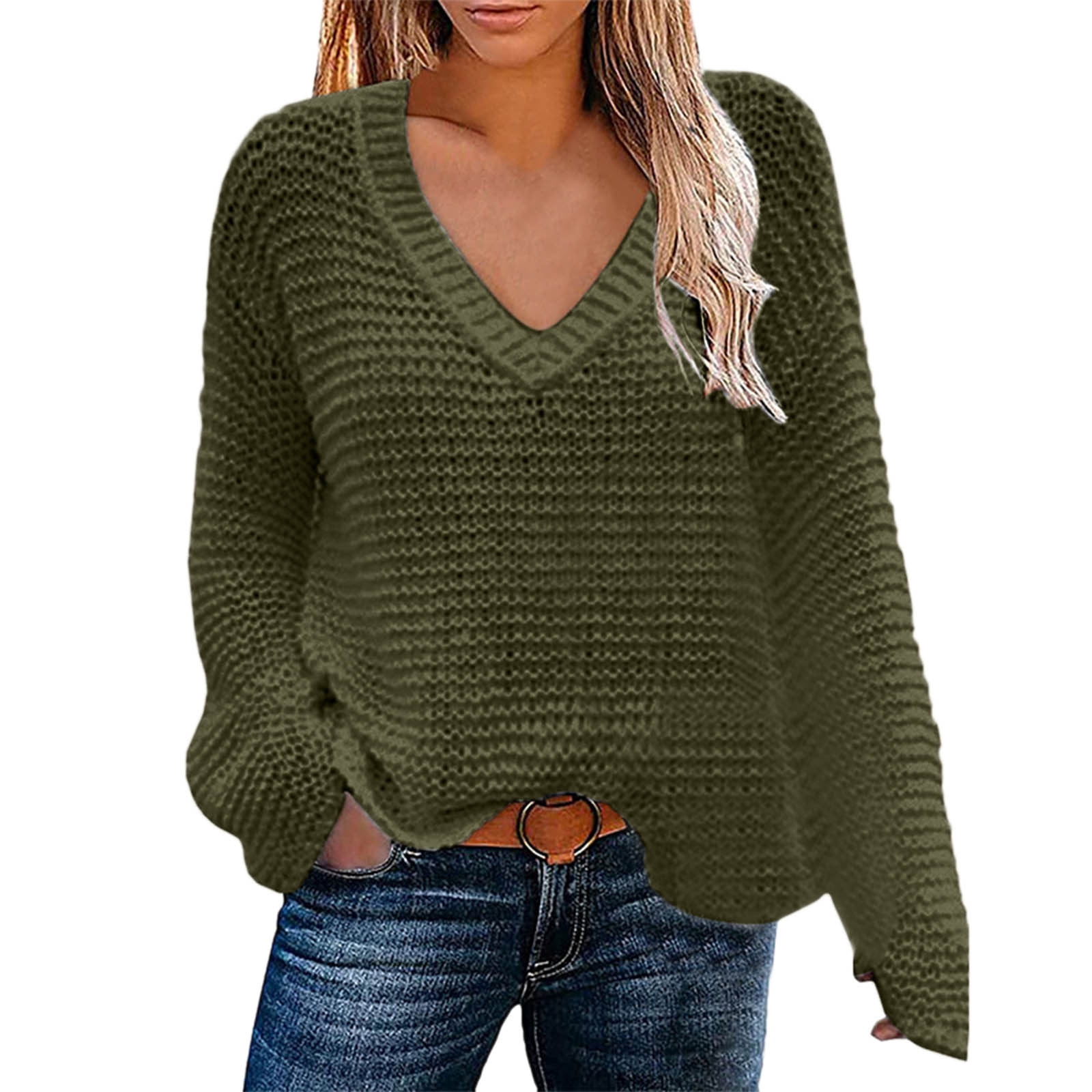 low cut sweaters