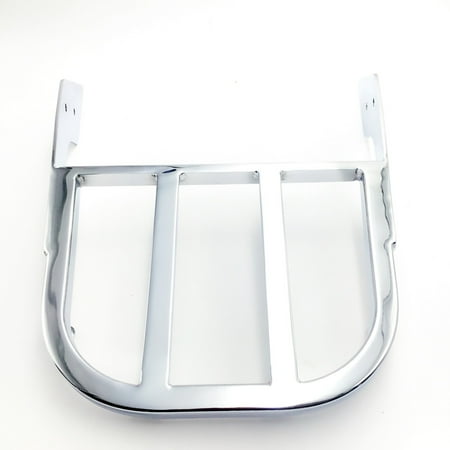 Honda Vtx Sissy Bar (HTT-MOTOR Motorcycle Chrome Sissy Bar Luggage Rack For 2003-2006 Honda VTX 1300N/R/S and 2002-2008 Honda VTX)
