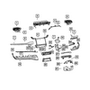 Genuine OE Mopar Steering Column Shroud - 6PL94TX7AB