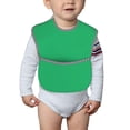 thumbnail image 6 of Bingfone Mess-Proof Baby Bib - Waterproof Bib For Baby Boy Or Girl With Food Catcher Pocket, Unisex-Forestgreen, 6 of 8